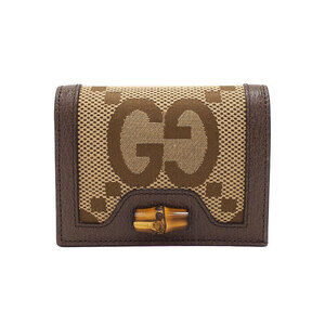 Gucci Diana Jumbo GG Card Wallet